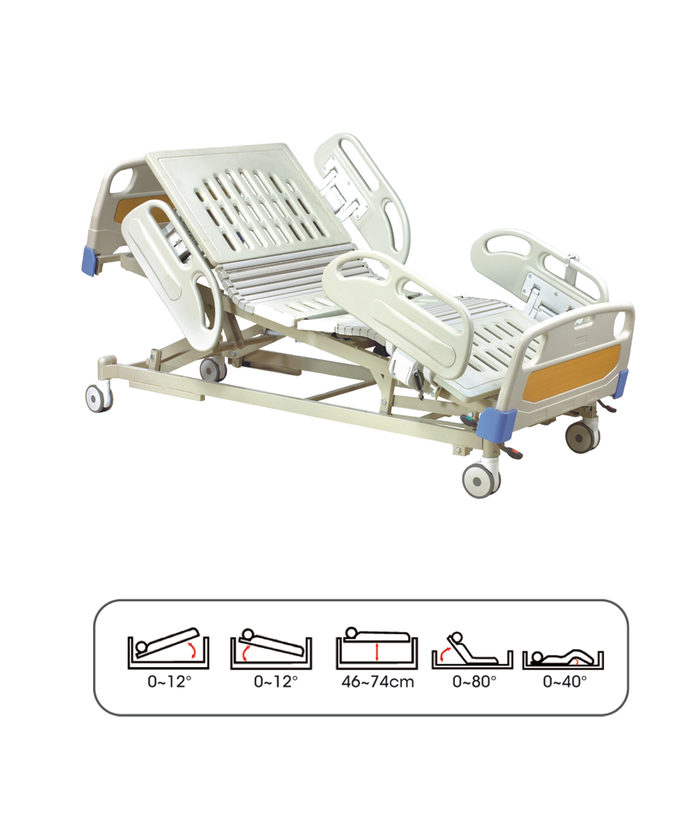 Cama eléctrica 5 funciones importada