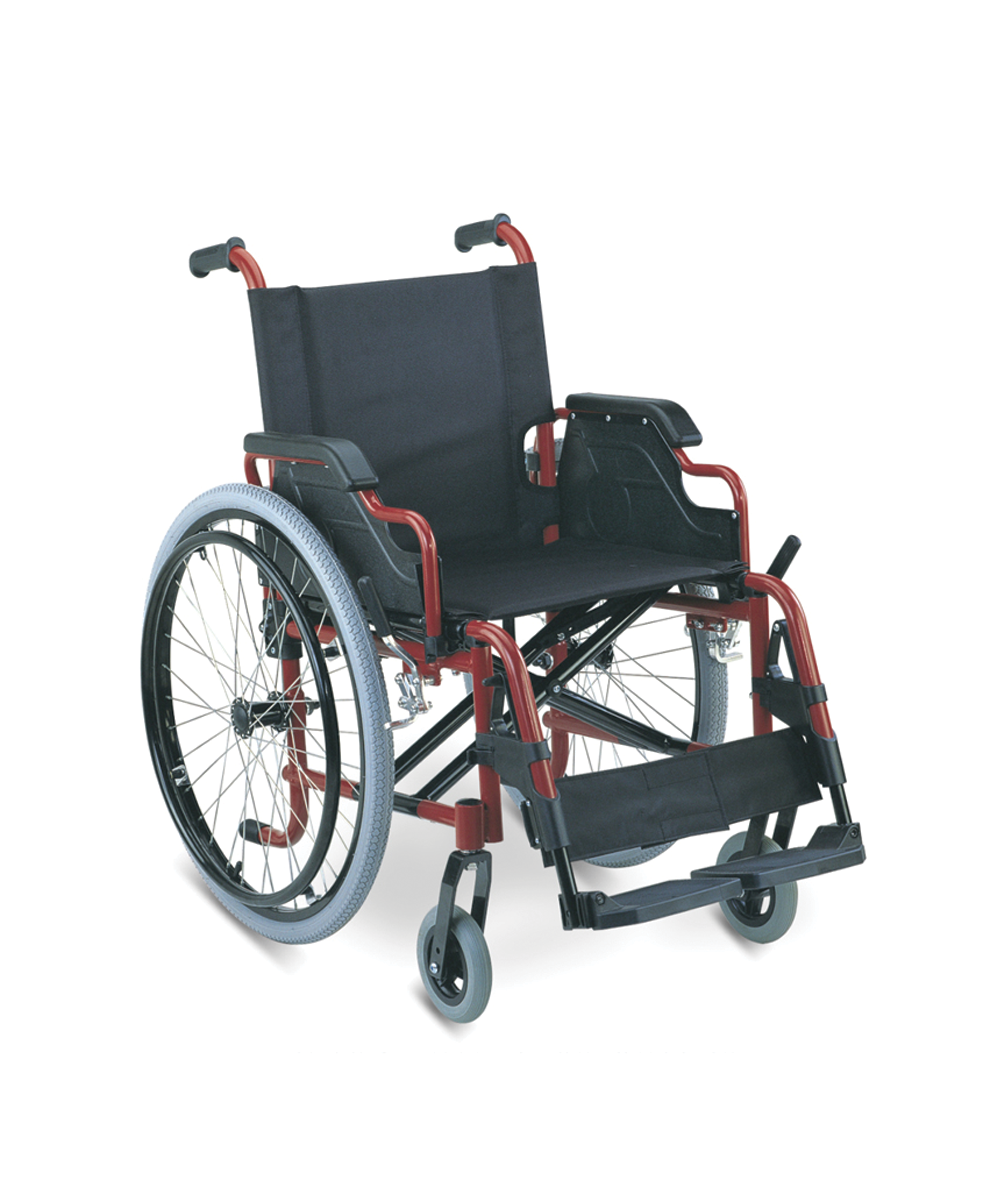 Silla de ruedas aluminio
