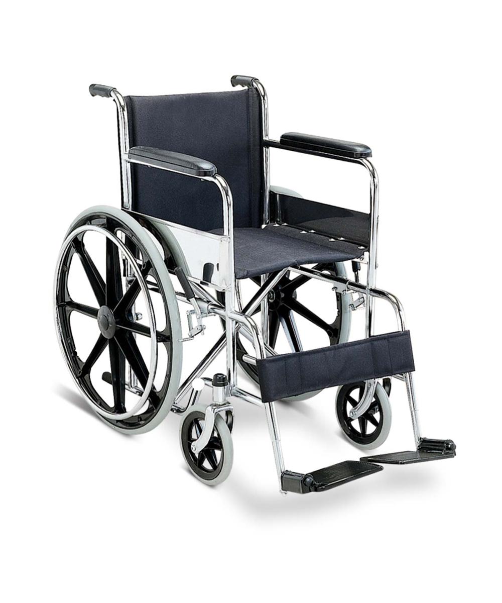 Silla de ruedas económica lona