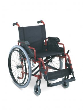 Silla de ruedas aluminio