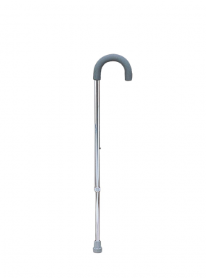 Bastón aluminio regulable cuello 'J'