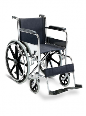 Silla de ruedas económica lona